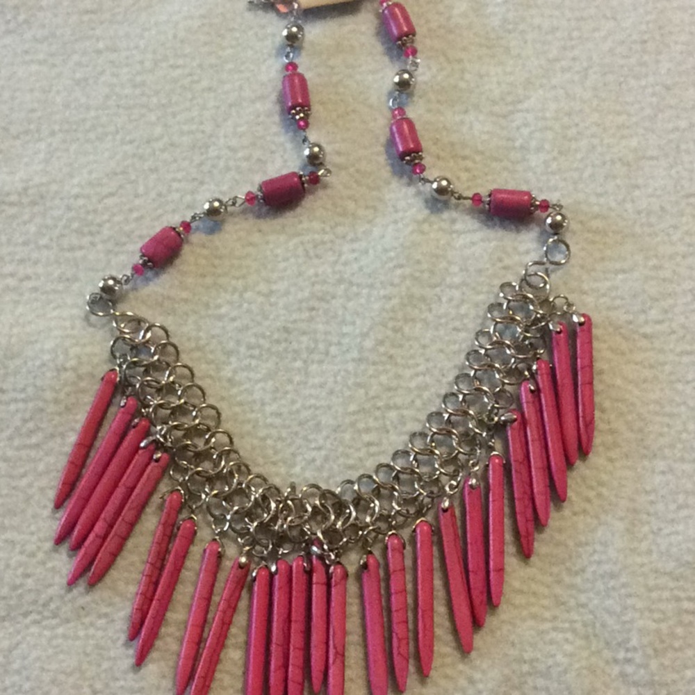 Pink necklace